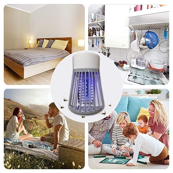 Electronic Led Mosquito Killer Machine Trap Lamp, Theory Screen Protector Mosquito Killer Lamp for USB Powered Electronic Mosquito Killer Bug Zappers (Multi)