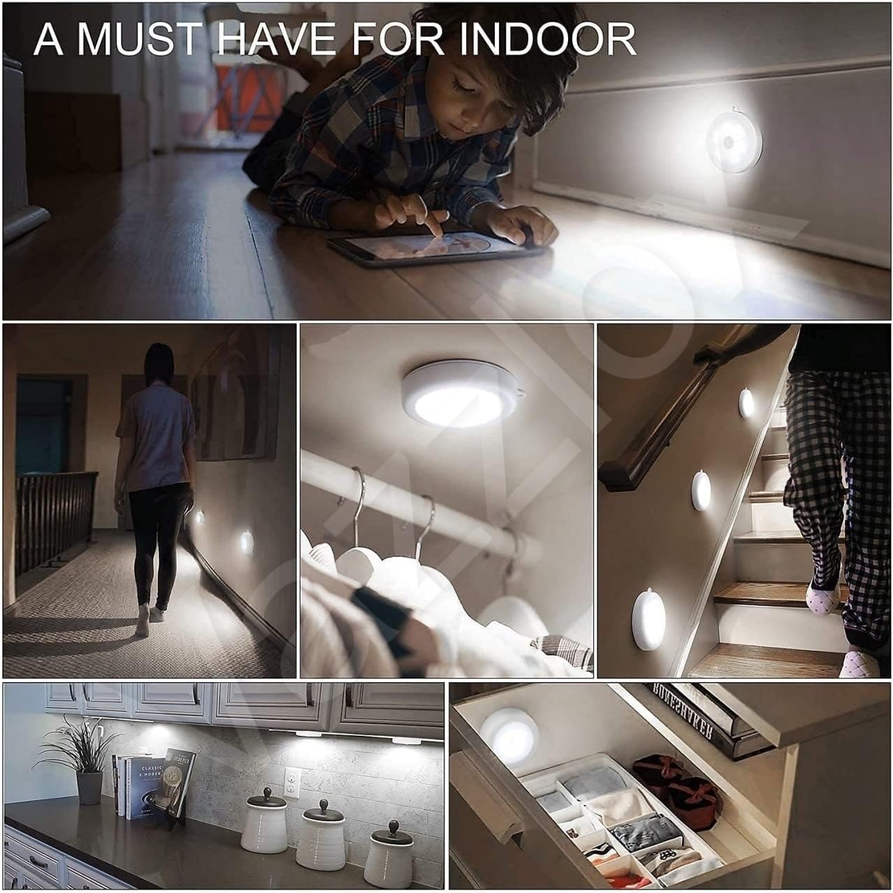 VazzLox Motion Sensor Light for Home ( pack of 2)