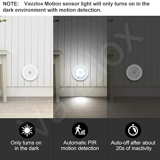 VazzLox Motion Sensor Light for Home ( pack of 2)