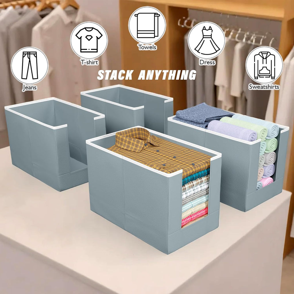 Foldable wardrobe for clothes | Clothe Organizer for Wardrobe Pack of 3